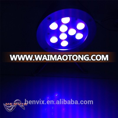 9 watt 12v SS underwater led light, outdoor waterfall led light