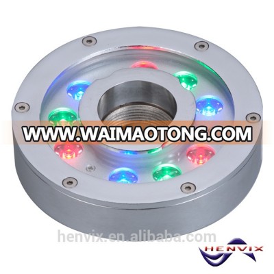 9 watt Color changing fountain led light, RGB led fountain lights